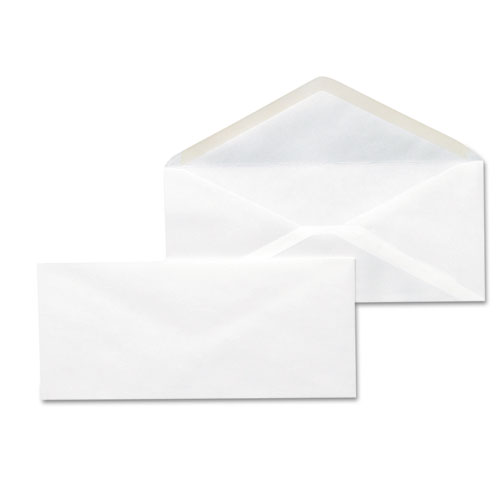 #10 Gummed White Business Envelopes