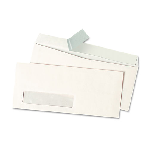 #10 Window Peel Seal Strip White Business Envelopes