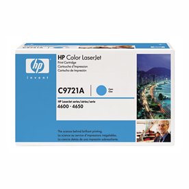 HP 641A (C9721A) Cyan Toner Cartridge (8,000 Yield)