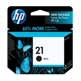 HP 21 (C9351AN) Black Ink Cartridge (190 Yield)