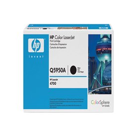 HP 643A (Q5950A) Black Toner Cartridge (11,000 Yield)