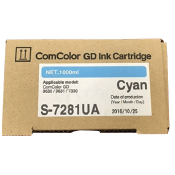 RISO GD Series Cyan Ink Cartridge